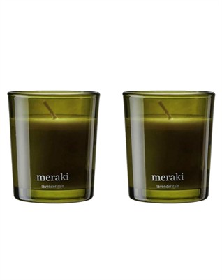 Duftkerze - Lavender Rain - 2 Stk